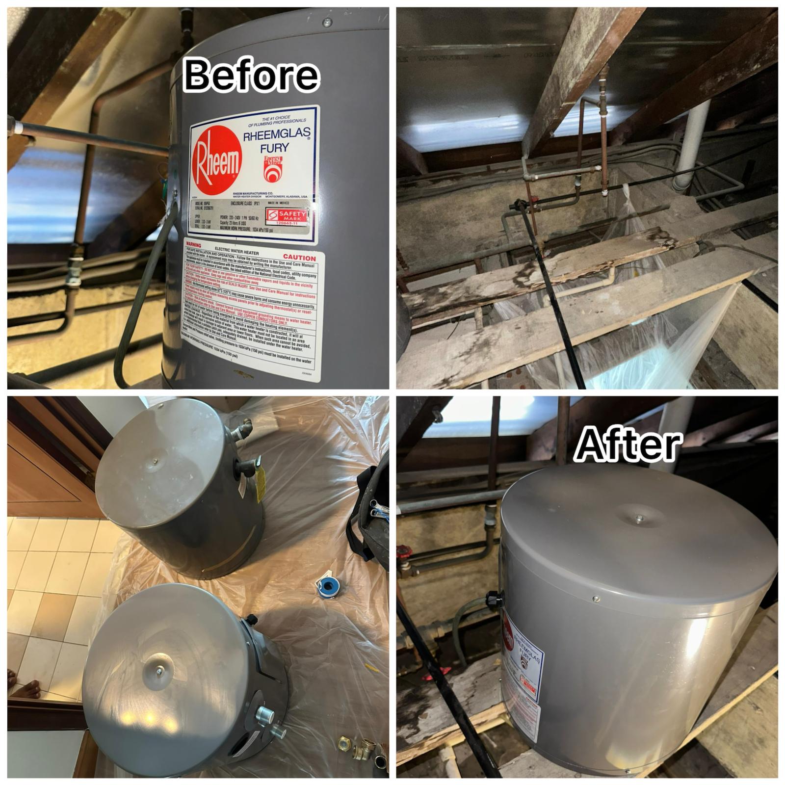 Storage Water Heater Replacement Service in Singapore